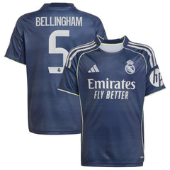 Jude Bellingham Real Madrid Youth 2025/26 Away Replica Player Jersey Blue - Adidas online