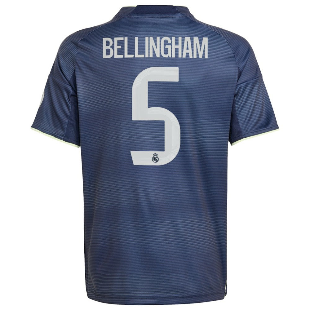 Jude Bellingham Real Madrid Youth 2025/26 Away Replica Player Jersey Blue - Adidas online