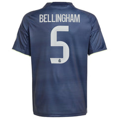 Jude Bellingham Real Madrid Youth 2025/26 Away Replica Player Jersey Blue - Adidas online