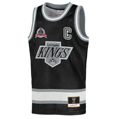 Wayne Gretzky Los Angeles Kings Mitchell & Ness Youth Maxxed Out Fashion Basketball Jersey - Black | US 203133397