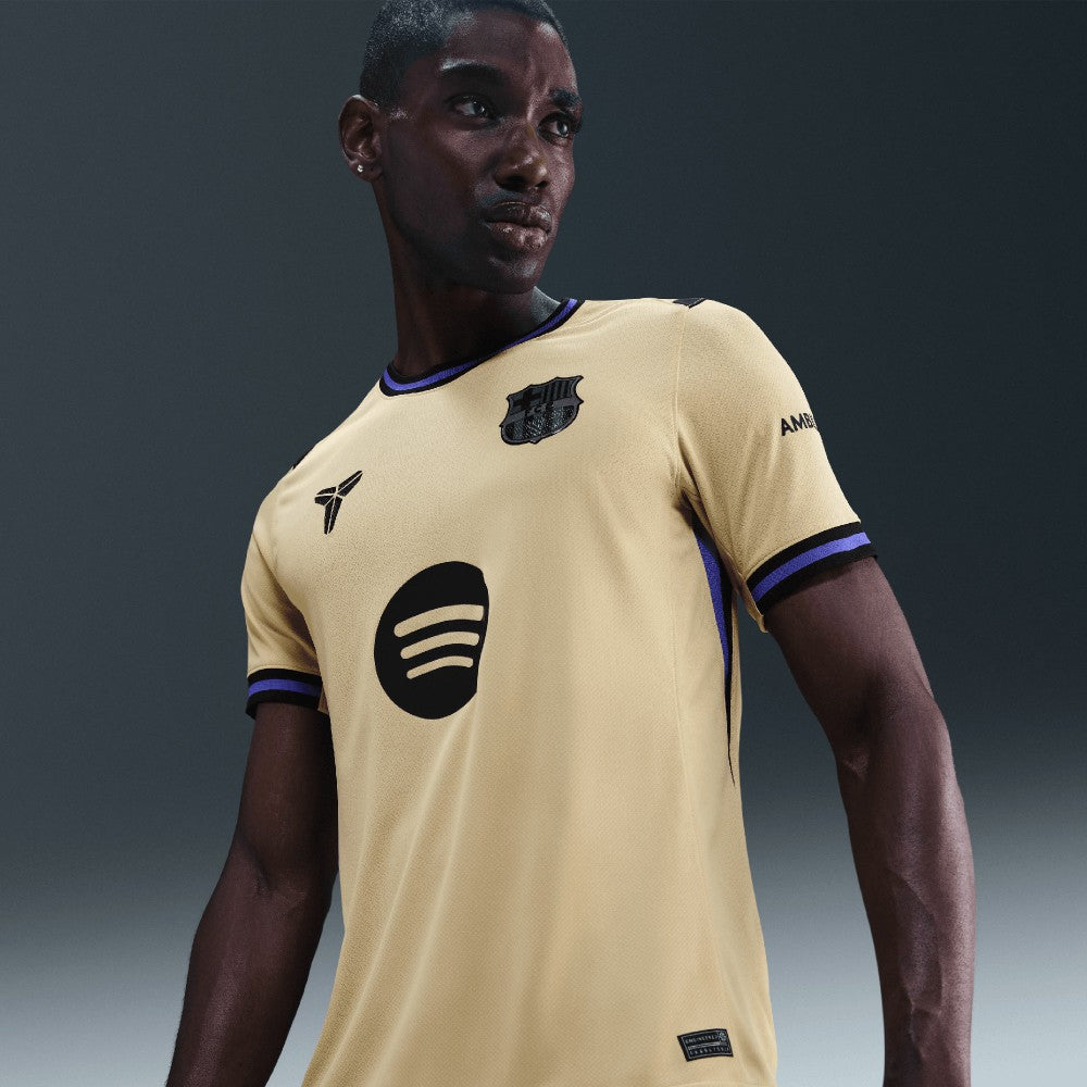 Barcelona 2025/26 Away Stadium Replica Jersey Gold - Nike on sale