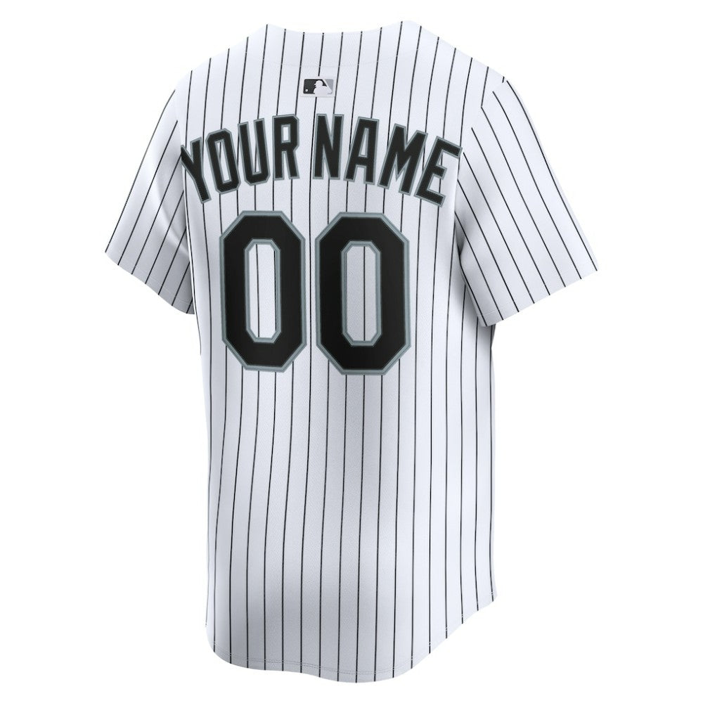 Chicago White Sox Nike Youth Home Custom Limited Jersey - White Jerseys