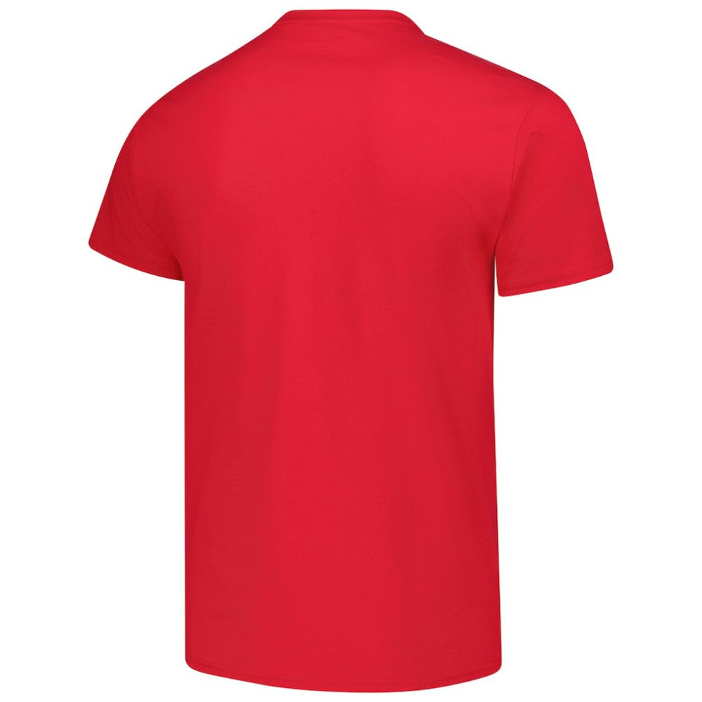 Calgary Flames Champion Primary Logo T-Shirt - Red | US 203133683