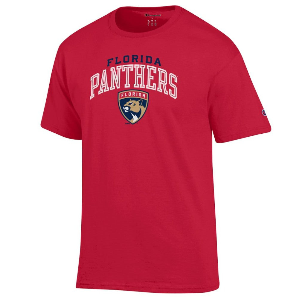 Florida Panthers Champion Primary Logo T-Shirt - Red | US 203133688