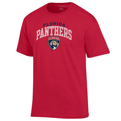Florida Panthers Champion Primary Logo T-Shirt - Red | US 203133688