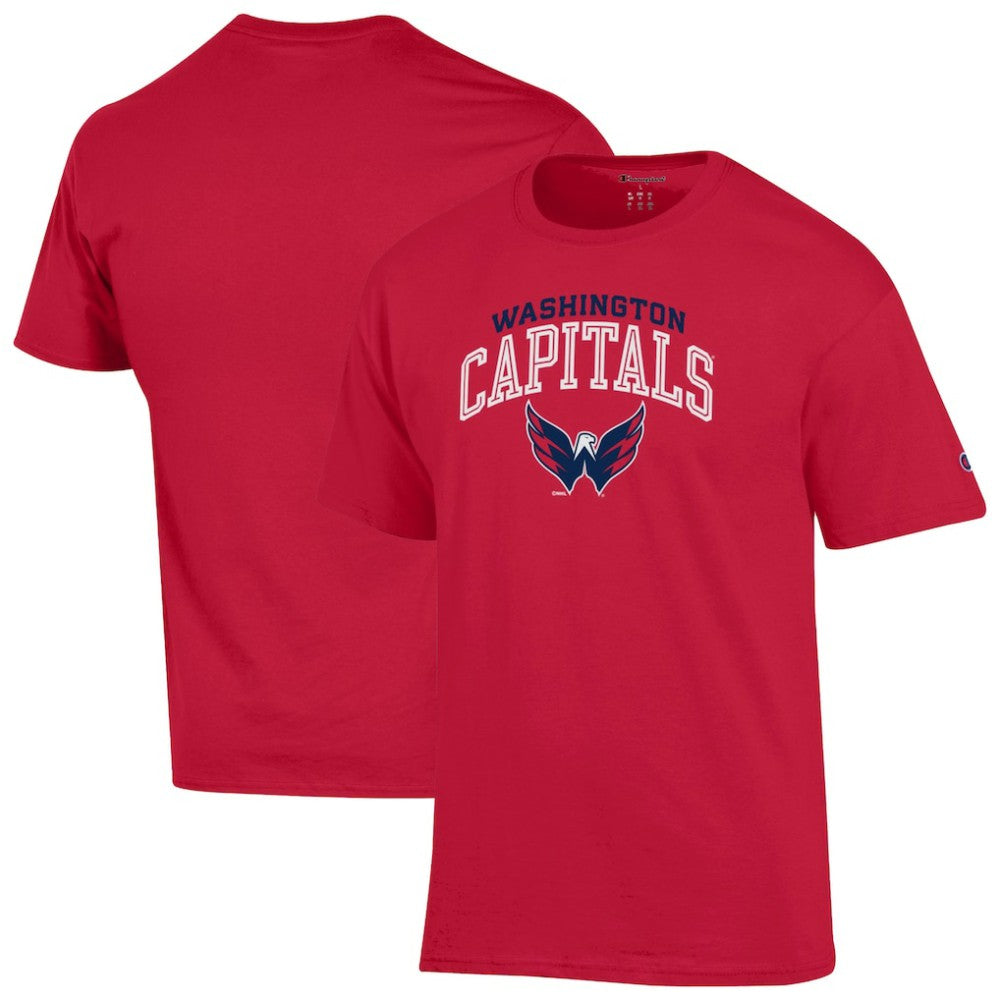 Washington Capitals Champion Primary Logo T-Shirt - Red | US 203133689
