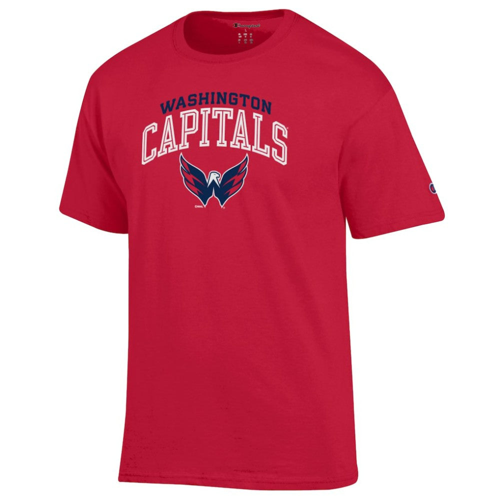 Washington Capitals Champion Primary Logo T-Shirt - Red | US 203133689