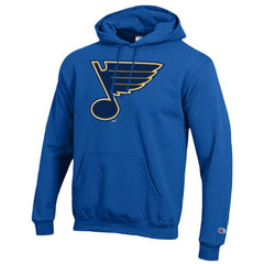 St. Louis Blues Champion Primary Logo 1-Hit Pullover Hoodie - Blue | US 203133733