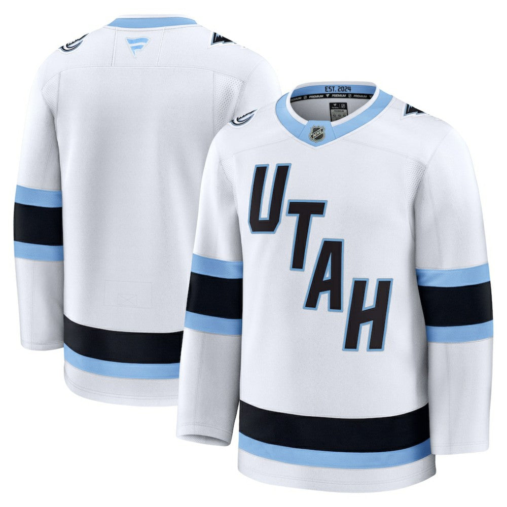 Utah Mammoth Fanatics Away Premium Jersey - White | US 203133870