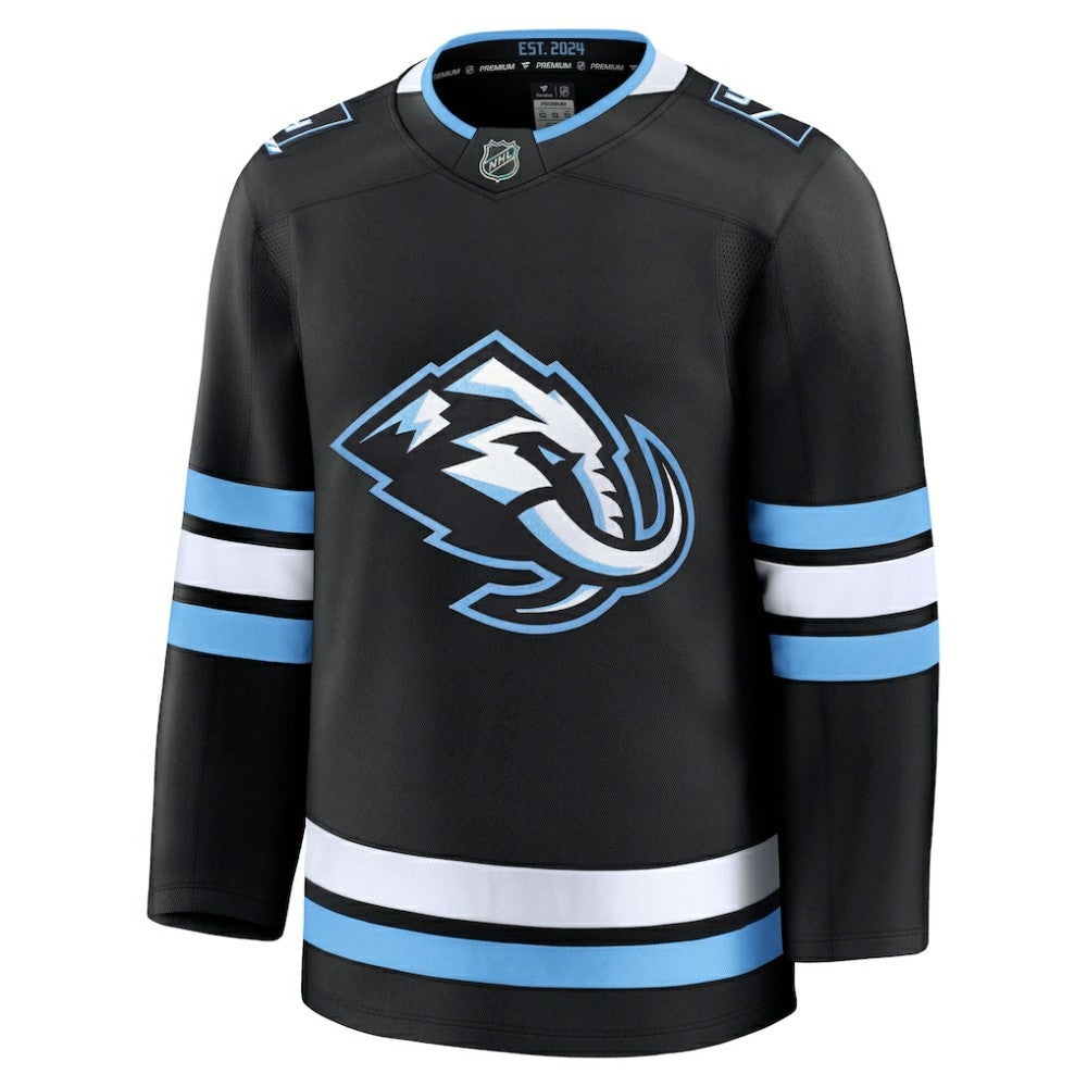Utah Mammoth Fanatics Home Premium Jersey - Black | US 203133882