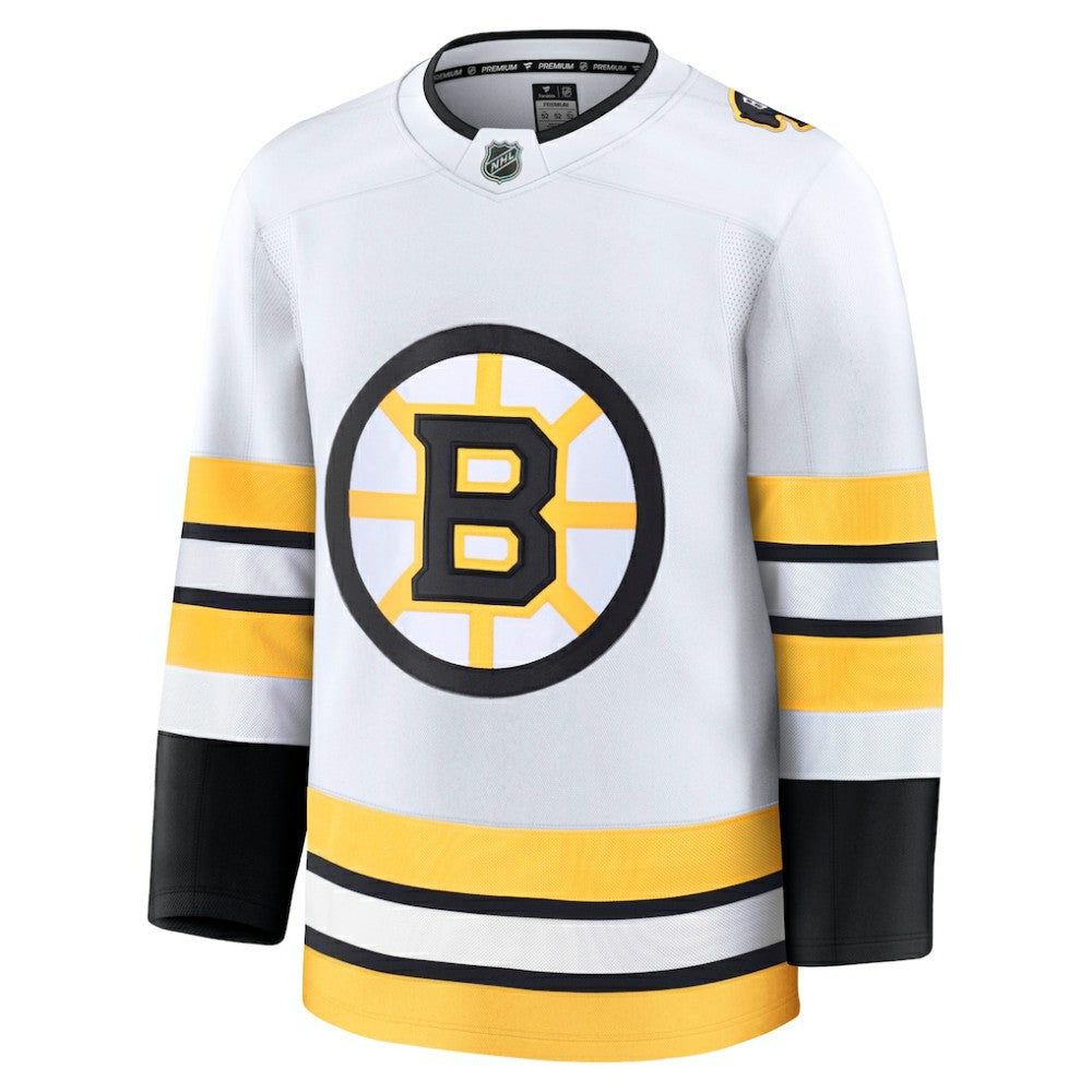 Boston Bruins Fanatics Away Premium Jersey - White | US 203133886