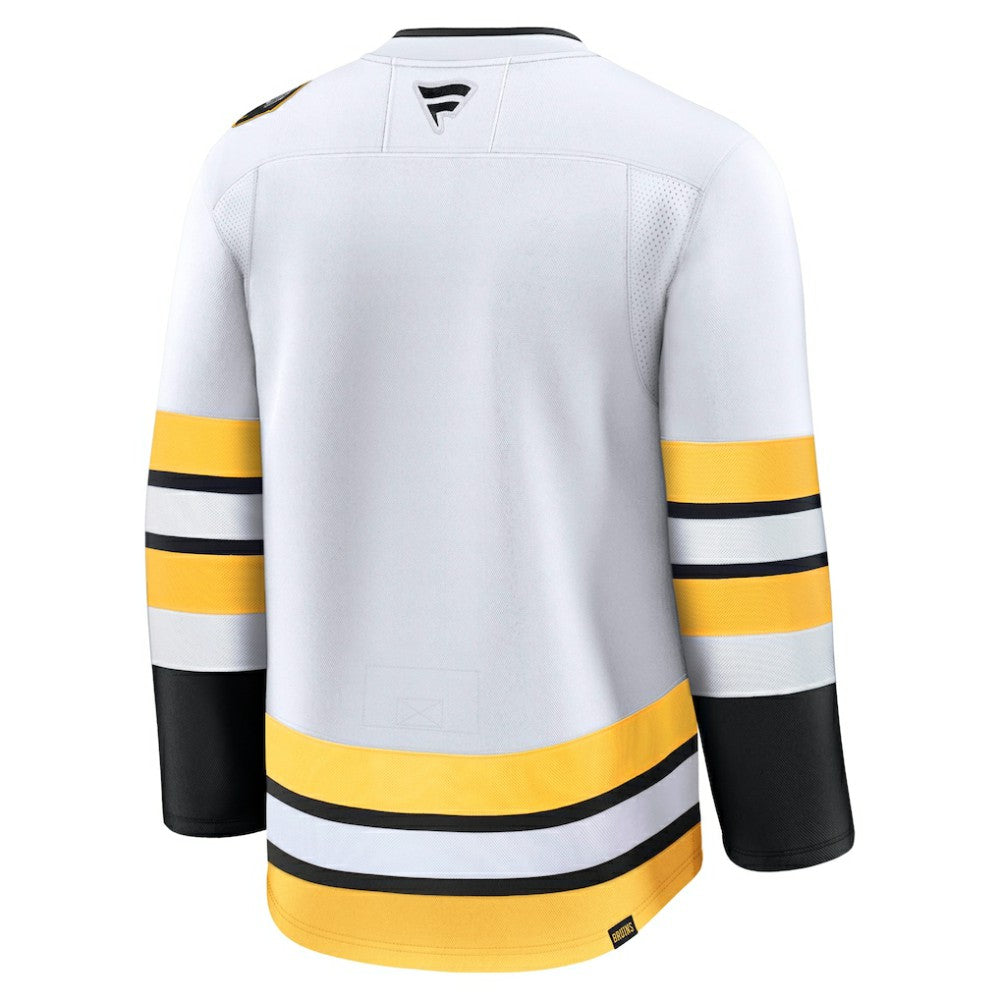 Boston Bruins Fanatics Away Premium Jersey - White | US 203133886