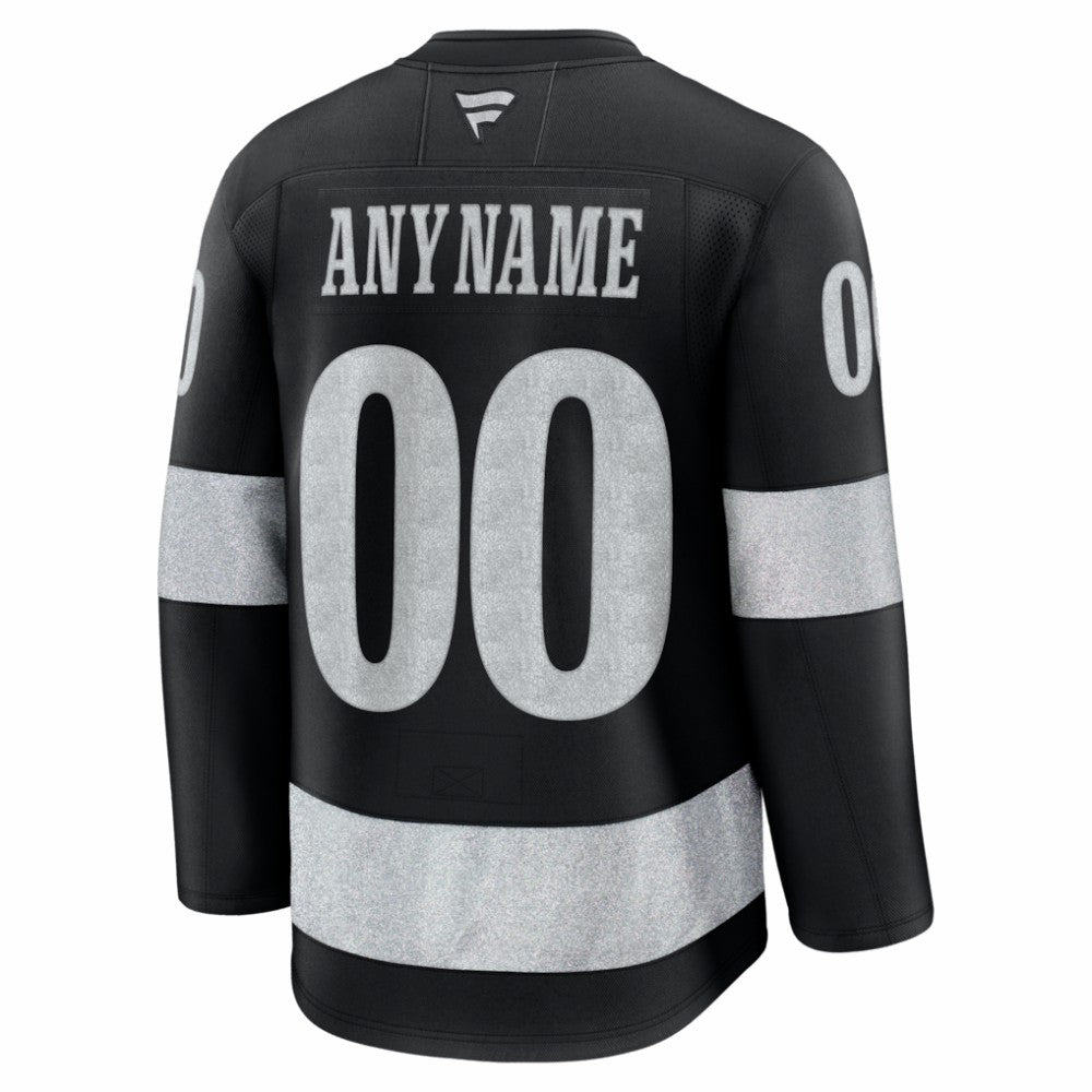 Los Angeles Kings Fanatics Alternate Premium Custom Jersey - Black | US 203133893