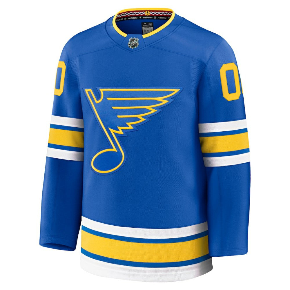 St. Louis Blues Fanatics Home Premium Custom Jersey - Blue | US 203133900