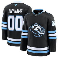 Utah Mammoth Fanatics Home Premium Custom Jersey - Black | US 203133910