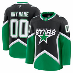 Dallas Stars Fanatics Alternate Premium Custom Jersey - Black | US 203133913