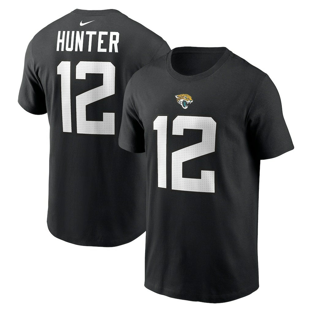 Travis Hunter Jacksonville Jaguars Name & Number T-Shirt - Black T-shirts