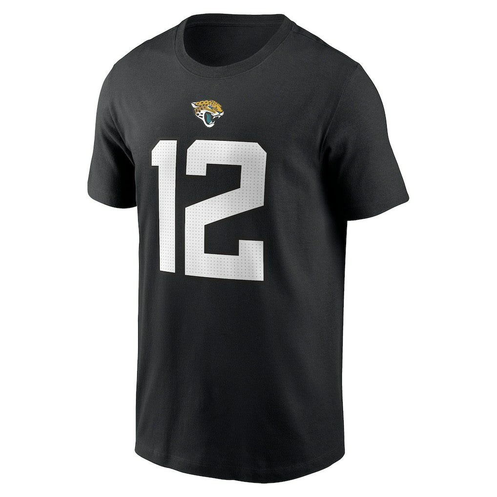 Travis Hunter Jacksonville Jaguars Name & Number T-Shirt - Black T-shirts