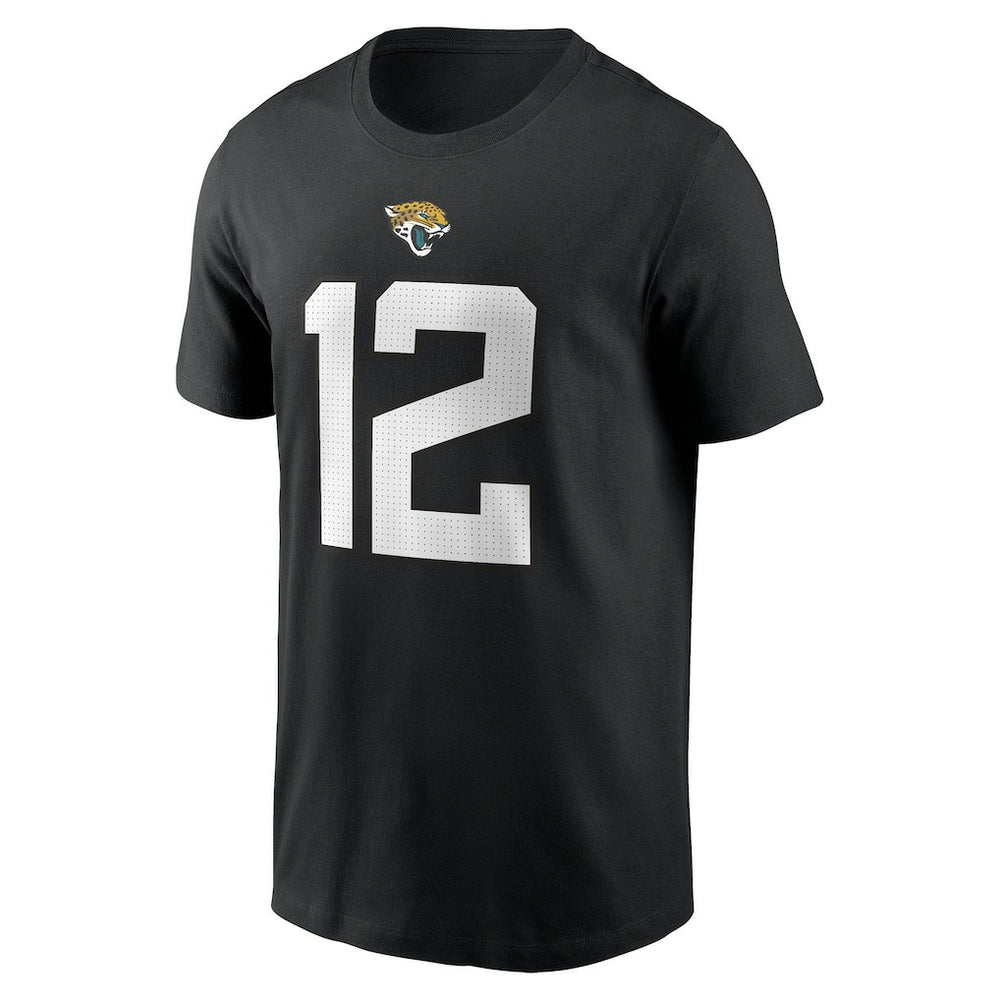 Travis Hunter Jacksonville Jaguars Name & Number T-Shirt - Black T-shirts