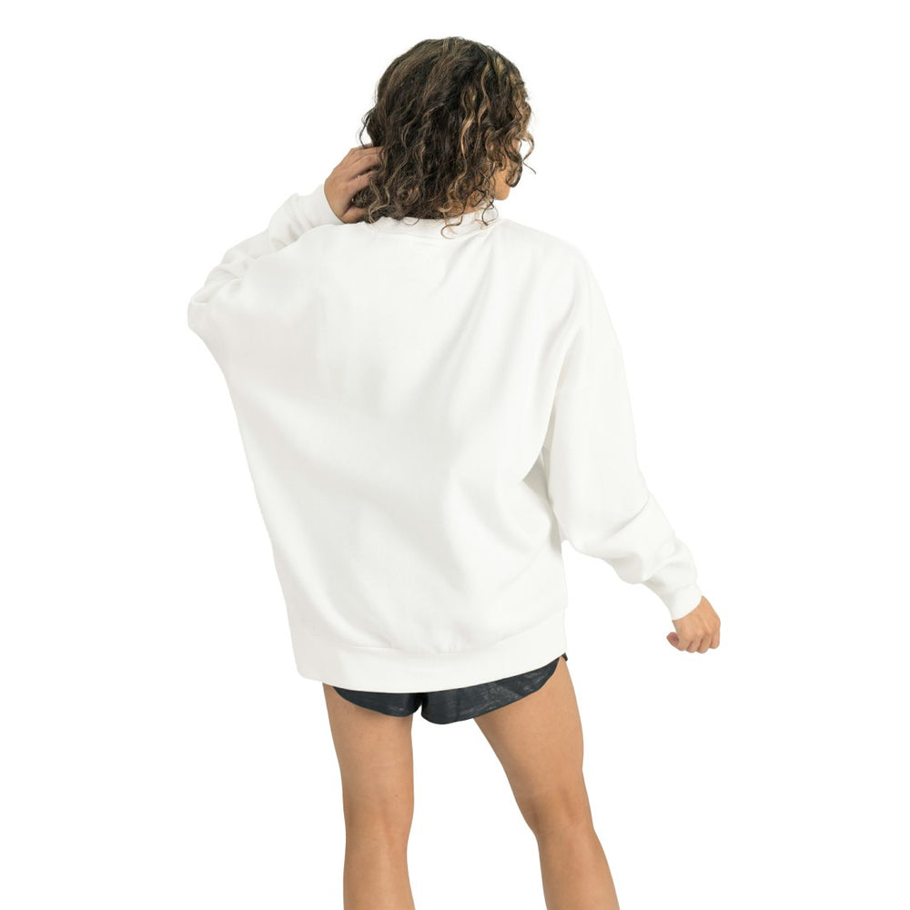 Houston Texans Gameday Couture Women's Timeless Triumph Premium Fleece Pullover Sweatshirt - White Pullover