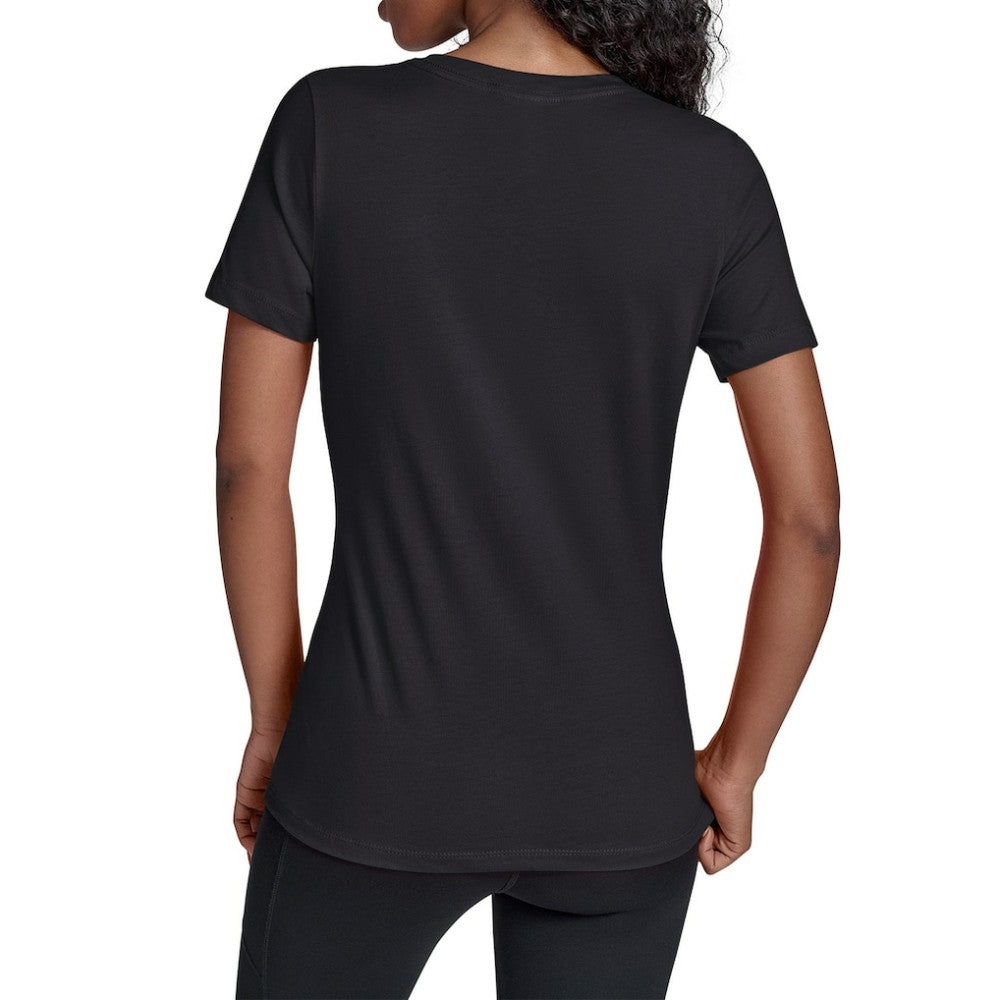 Miami Marlins Starter Women's Fireworks V-Neck T-Shirt - Black T-shirts