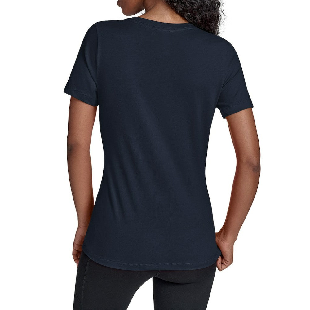 Atlanta Braves Starter Women's Fireworks V-Neck T-Shirt - Navy T-shirts