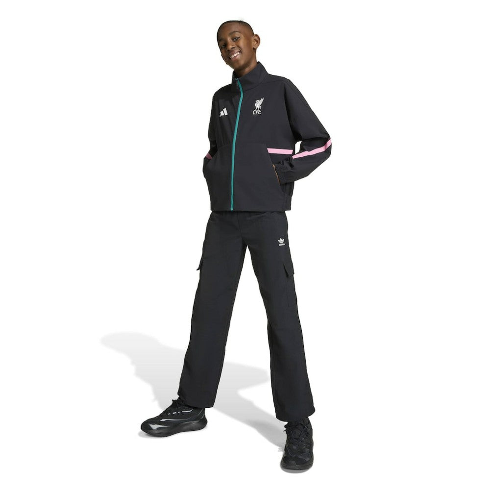 Liverpool Youth 2025/26 Club Anthem Full-Zip Jacket Black - Adidas discount