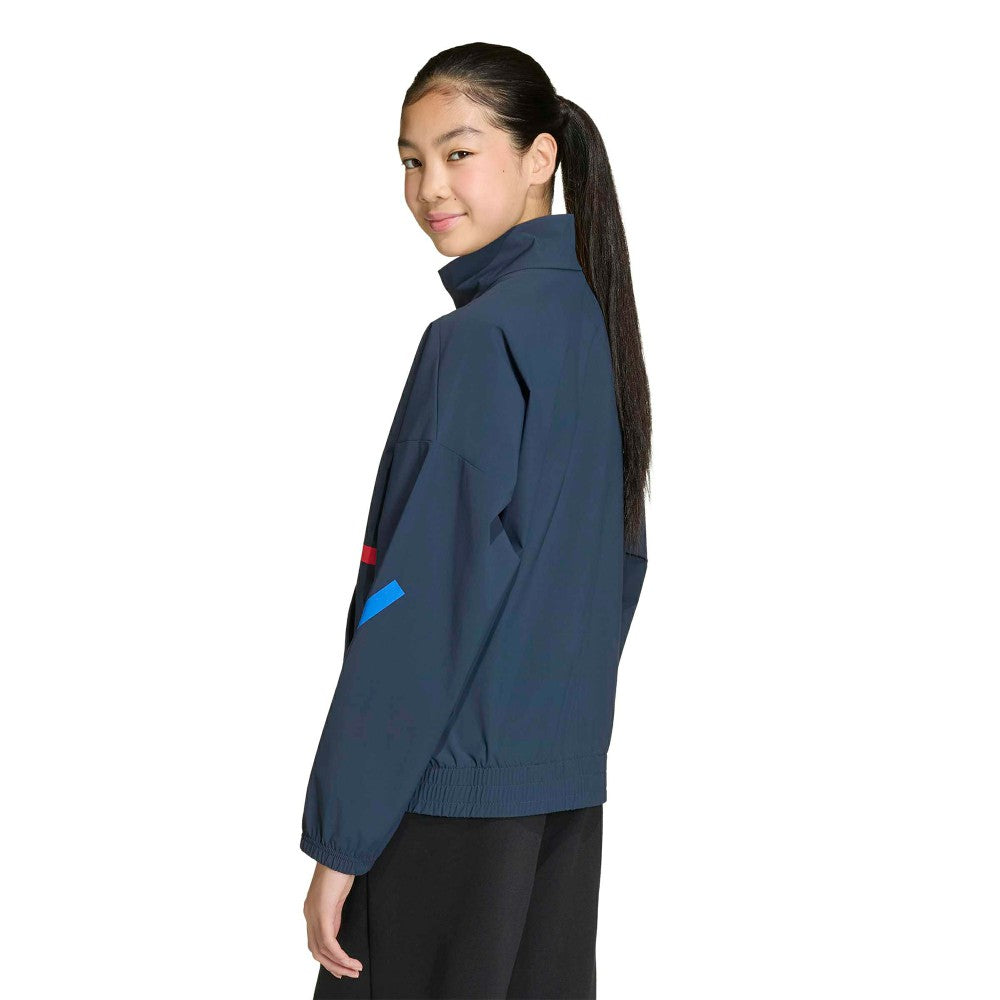 Arsenal Youth 2025/26 Club Anthem Full-Zip Jacket Navy - Adidas