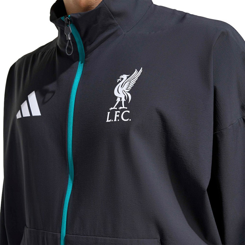 Liverpool 2025/26 Club Anthem Full-Zip Jacket Black - Adidas sale