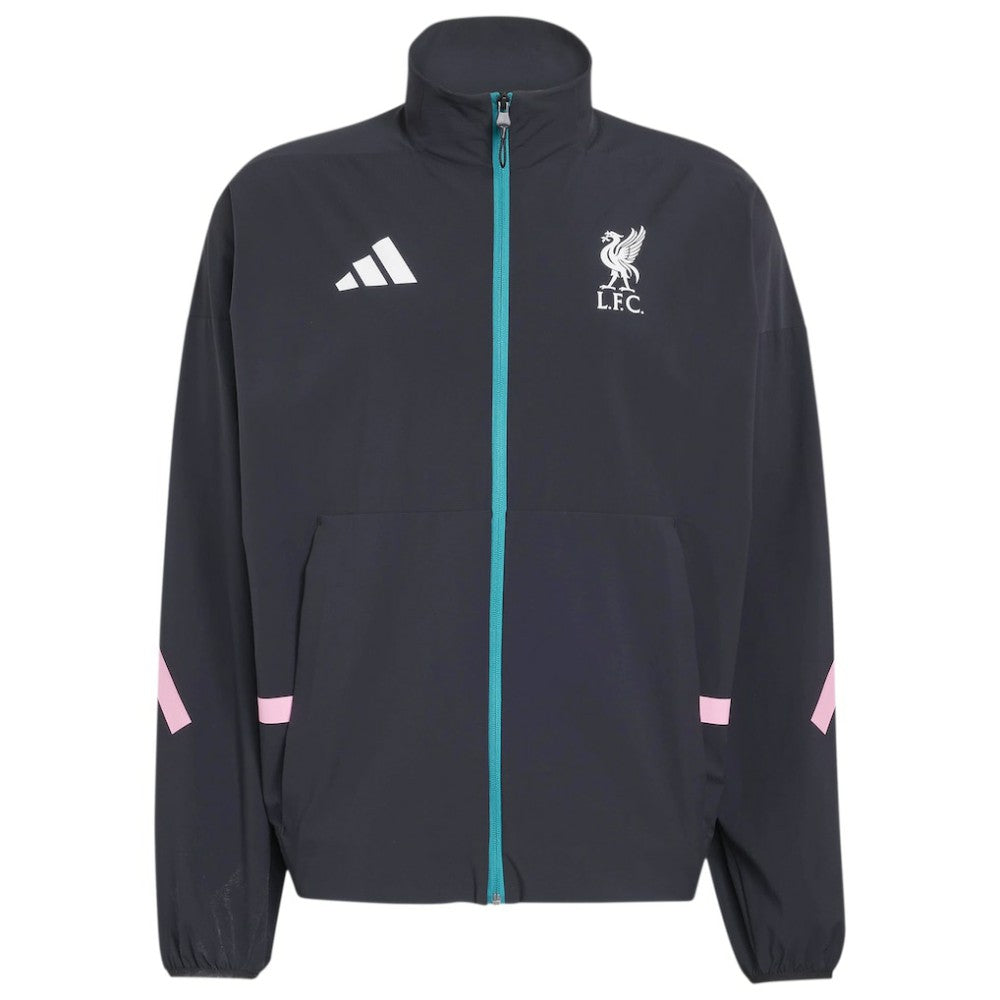 Liverpool 2025/26 Club Anthem Full-Zip Jacket Black - Adidas sale