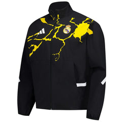 Real Madrid x Marvel Anthem Full-Zip Jacket Black - Adidas on sale