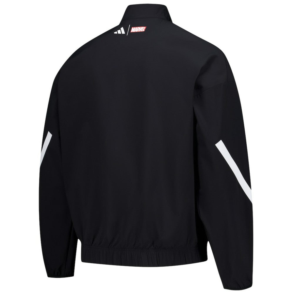 Real Madrid x Marvel Anthem Full-Zip Jacket Black - Adidas on sale