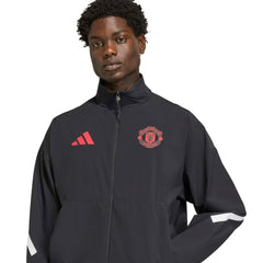 Manchester United 2025/26 Club Anthem Full-Zip Jacket Black - Adidas on sale