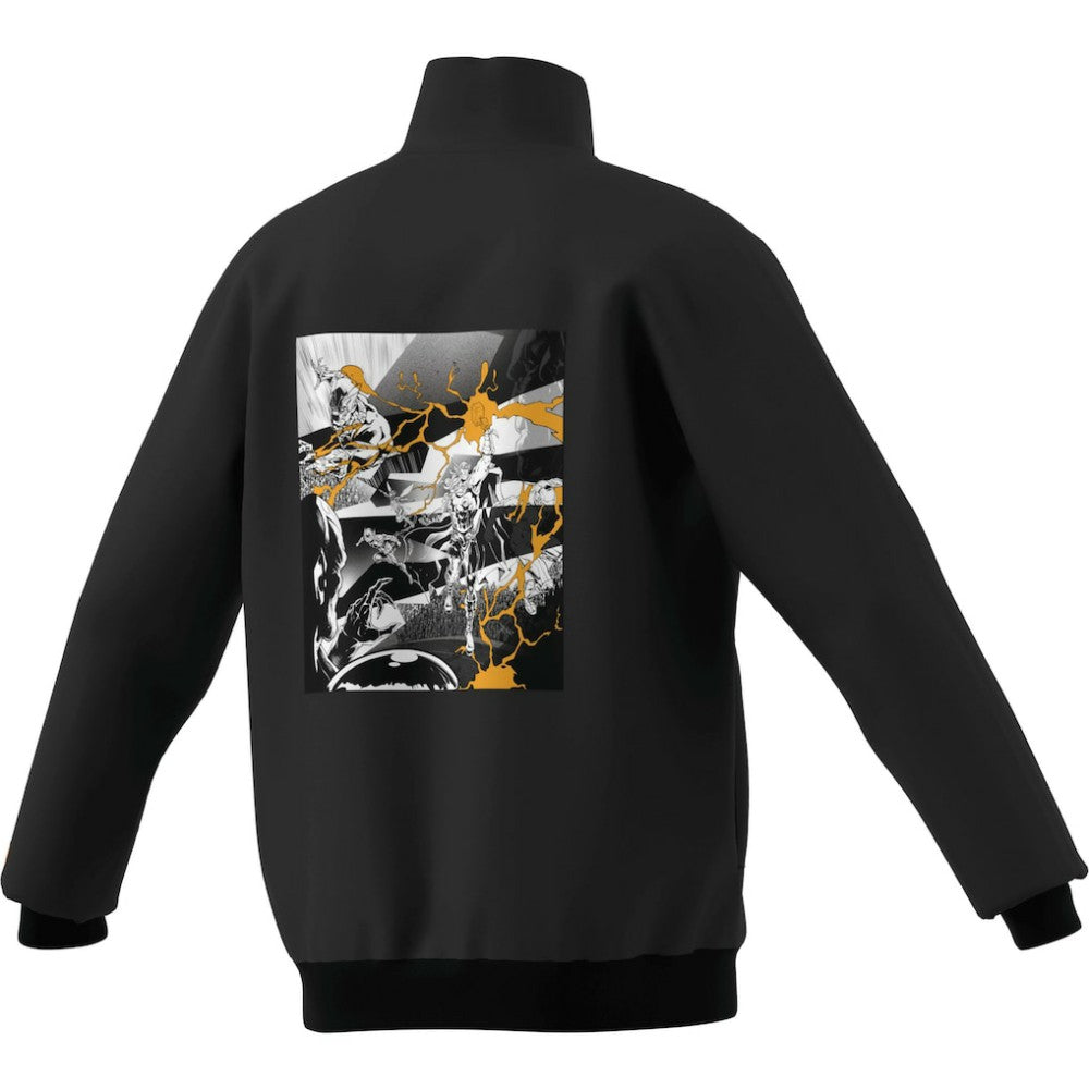 Real Madrid x Marvel Youth Track Jacket Black - Adidas sale