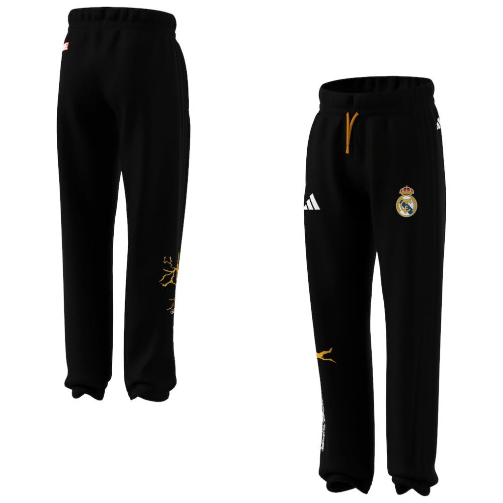 Real Madrid x Marvel Youth Track Pants Black - Adidas for sale