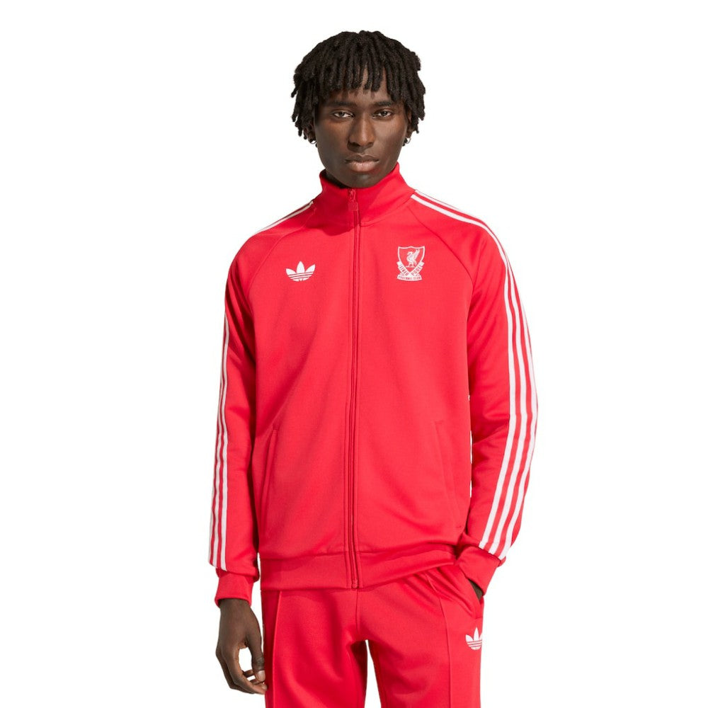 Liverpool Originals Culturewear Full-Zip Track Jacket Red - Adidas outlet