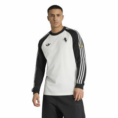 Juventus Originals Culturewear Originals Long Sleeve T-Shirt White - Adidas discount