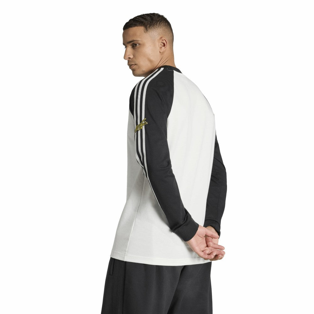 Juventus Originals Culturewear Originals Long Sleeve T-Shirt White - Adidas discount
