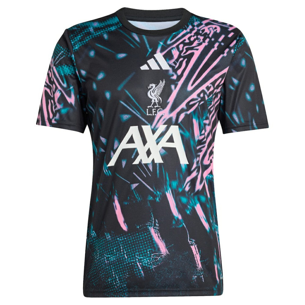 Liverpool 2025/26 Pre-Match Training Jersey Black - Adidas discount