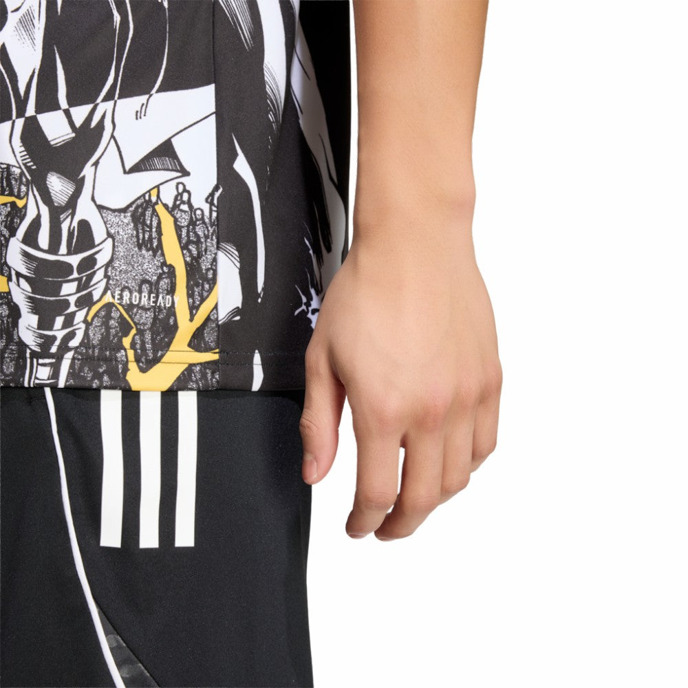 Real Madrid x Marvel AEROREADY 2025/26 Pre-Match Top White - Adidas for sale