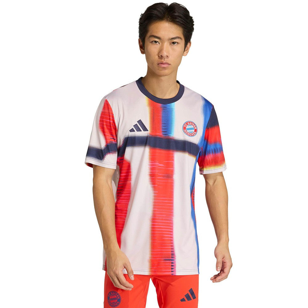 Bayern Munich 2025/26 Pre-Match Training Jersey Navy - Adidas discount