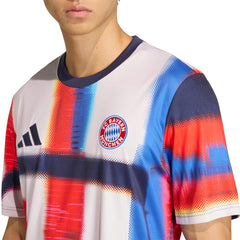 Bayern Munich 2025/26 Pre-Match Training Jersey Navy - Adidas discount