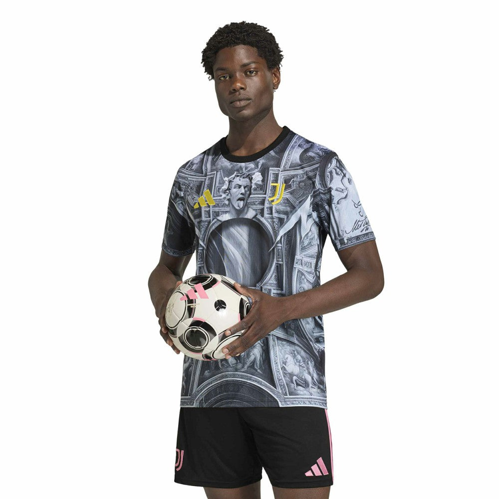 Juventus 2025/26 Pre-Match Training Jersey Black - Adidas sale