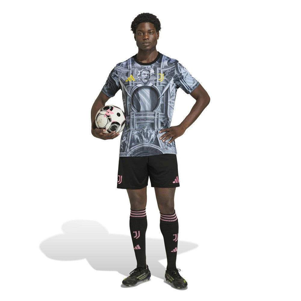 Juventus 2025/26 Pre-Match Training Jersey Black - Adidas sale