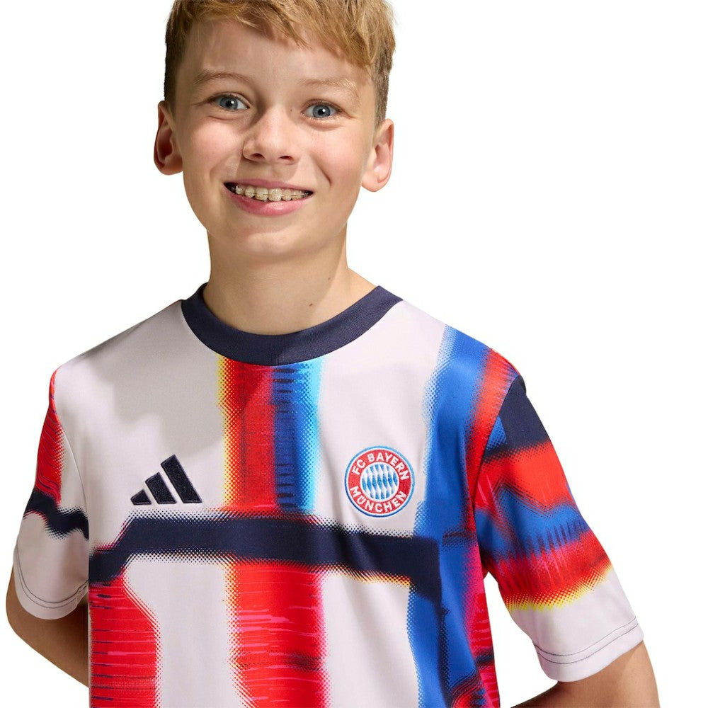 Bayern Munich Youth 2025/26 Pre-Match Training Jersey Navy - Adidas outlet