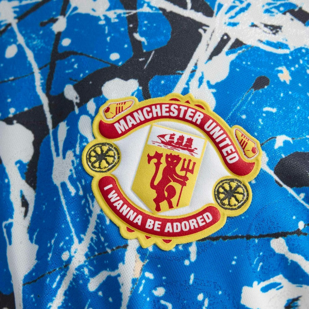 Manchester United X Stone Roses Replica Jersey Blue - Adidas online