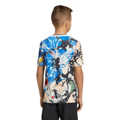 Manchester United X Stone Roses Youth Replica Jersey Blue - Adidas outlet