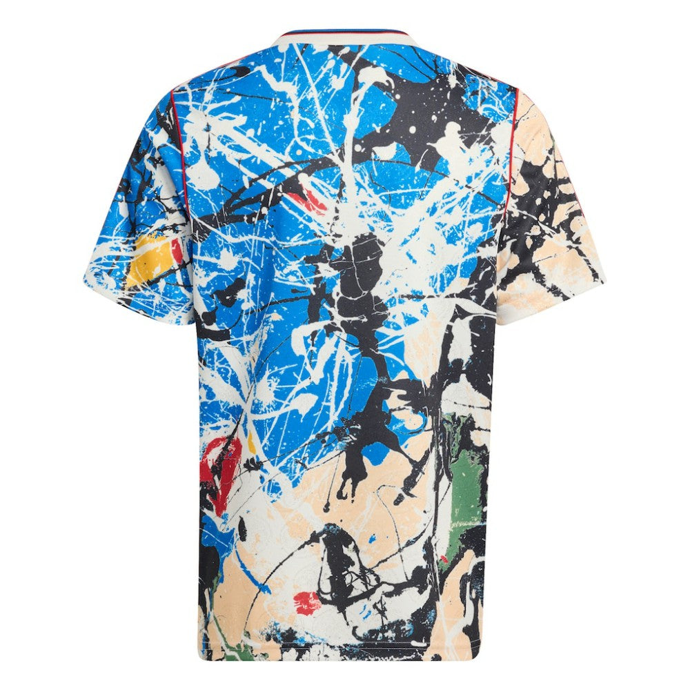 Manchester United X Stone Roses Youth Replica Jersey Blue - Adidas outlet