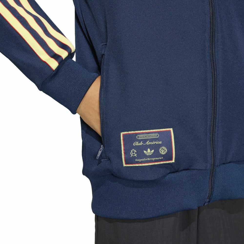 Club America Youth Terrace Icons Full-Zip Track Top Navy - Adidas discount