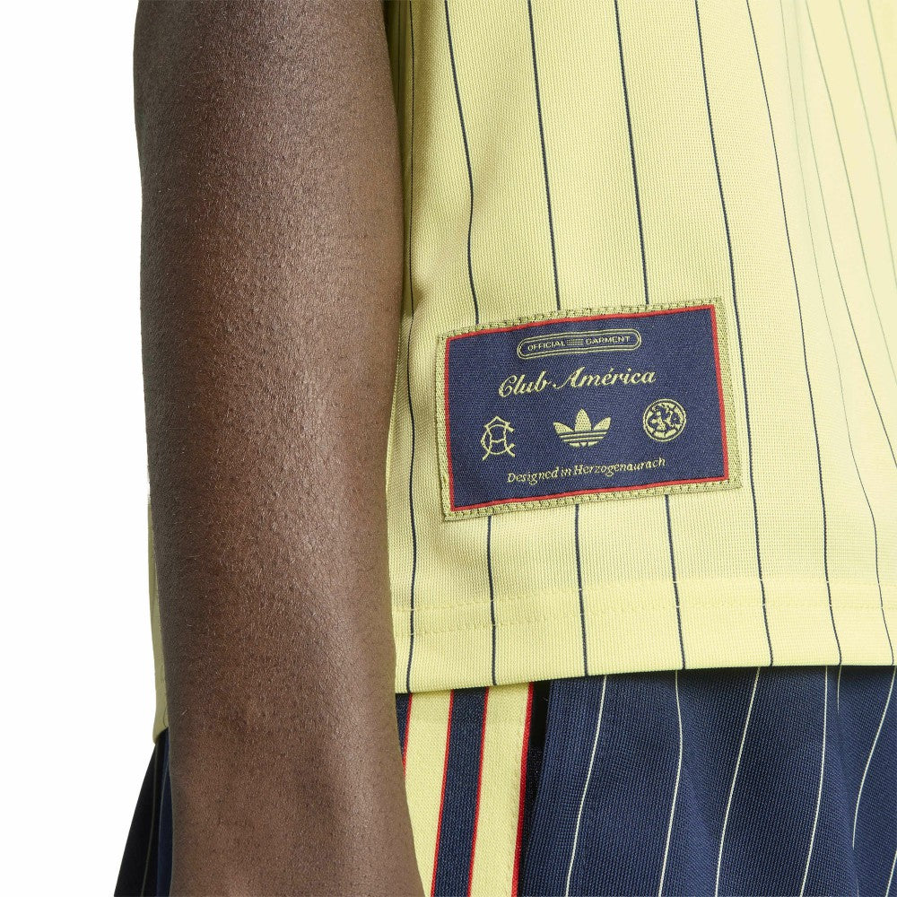 Club America Unisex Terrace Icons Jersey Yellow - Adidas discount